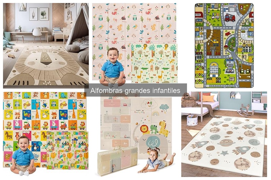 Comparativa de Alfombras Grandes Infantiles: Mejores Marcas