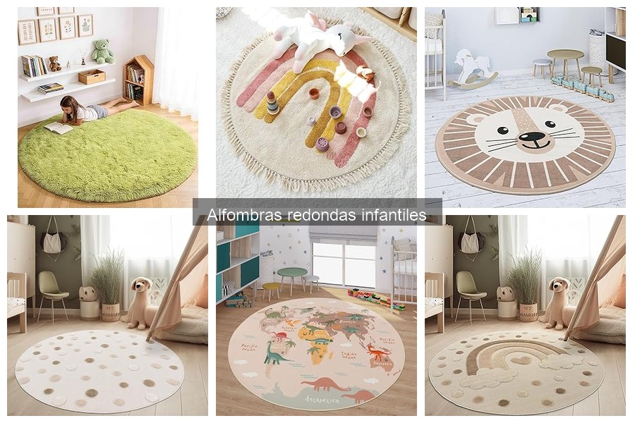 Comparativa de alfombras redondas infantiles: calidad y precios