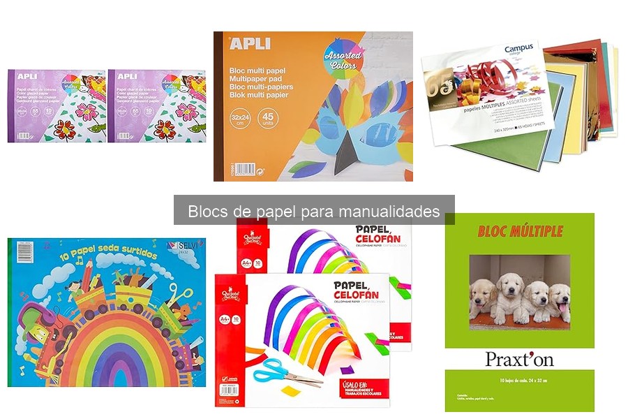 Comparativa de Blocs de Papel para Manualidades: Opiniones y Precios