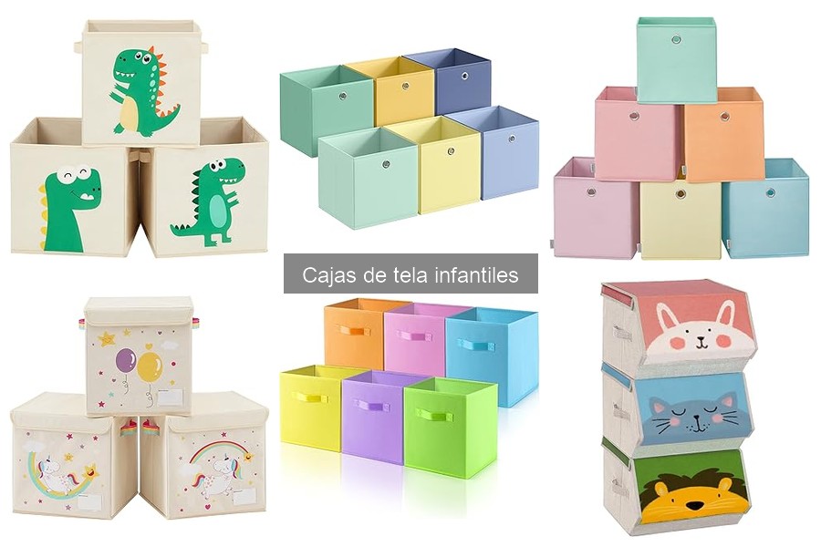 Comparativa de cajas de tela infantiles: ¡elige la mejor!