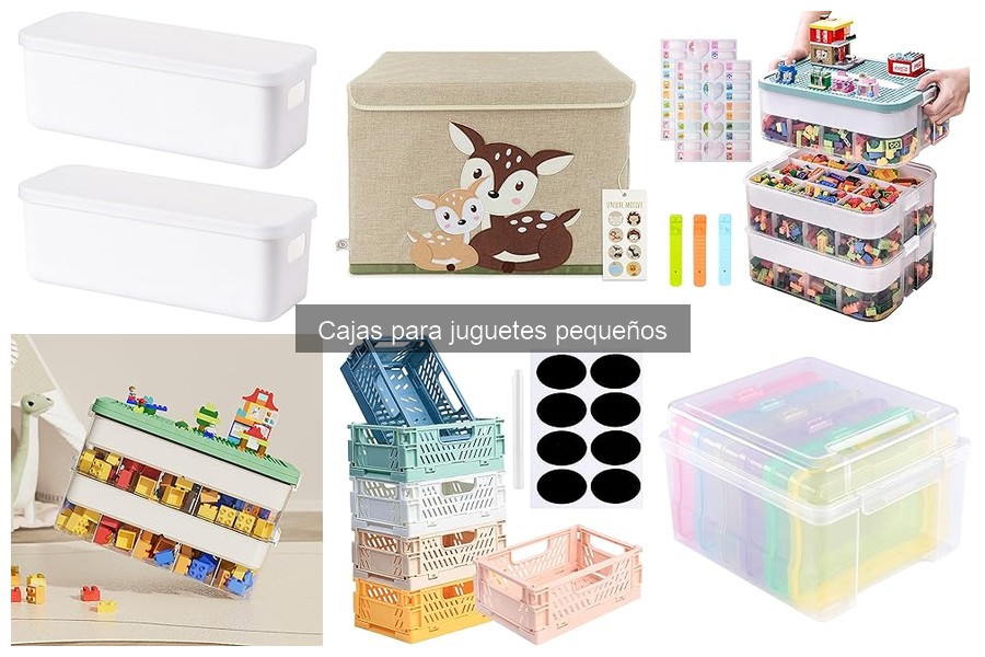 Comparativa de cajas para juguetes pequeños: ¡elige la mejor!