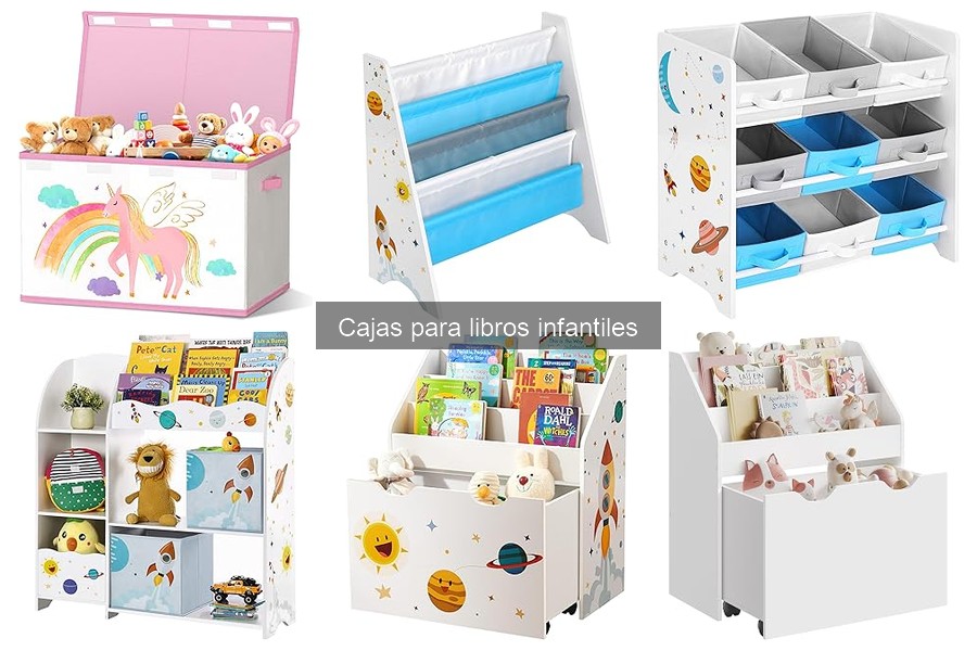 Comparativa de Cajas para Libros Infantiles: Mejores Marcas 2023