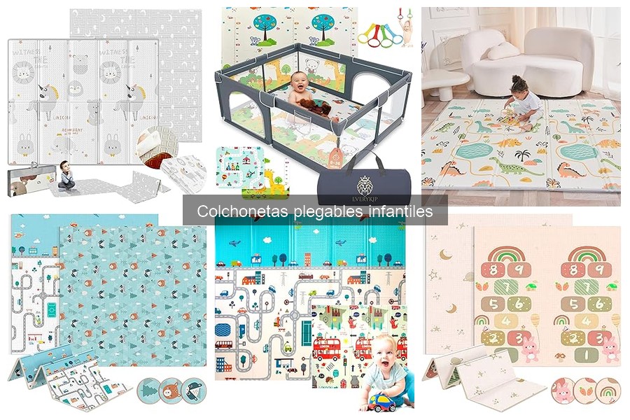 Comparativa de Colchonetas Plegables Infantiles: Mejores Marcas