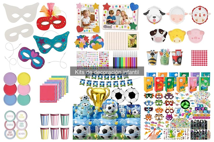 Comparativa de Kits de Decoración Infantil: Mejores Marcas
