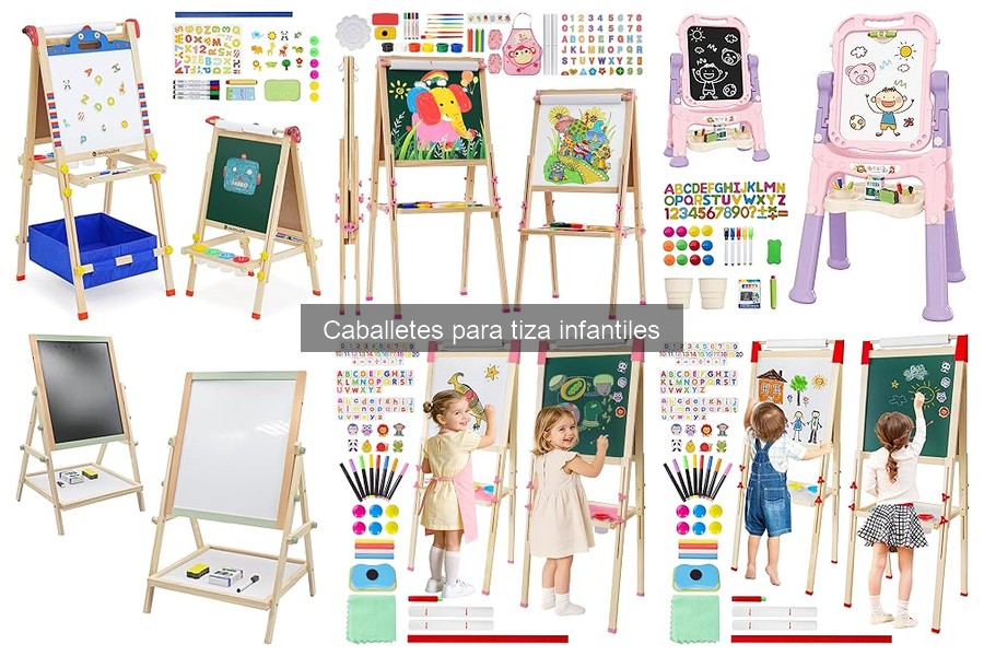 Comparativa de las Mejores Marcas de Caballetes para Tiza Infantiles