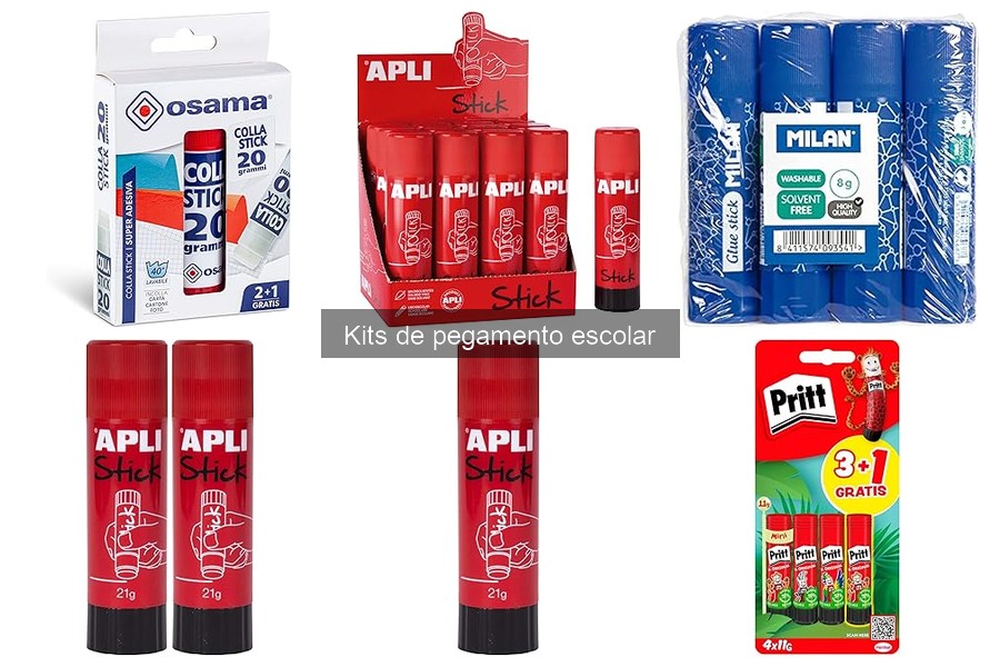 Comparativa de los Mejores Kits de Pegamento Escolar