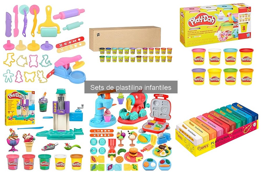 Comparativa de los Mejores Sets de Plastilina Infantil
