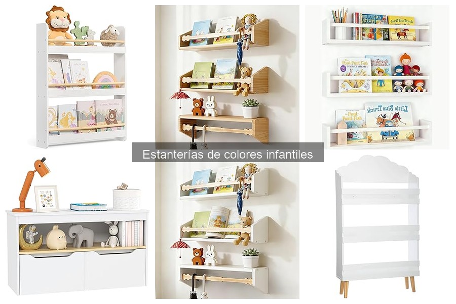 Comparativa de materiales para estanterías infantiles