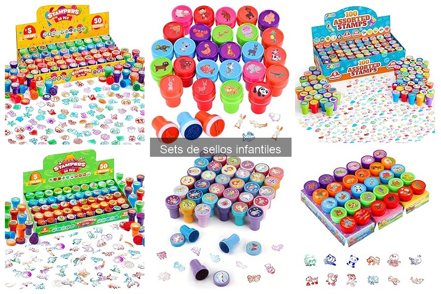 Comparativa de Mejores Sets de Sellos Infantiles 2023