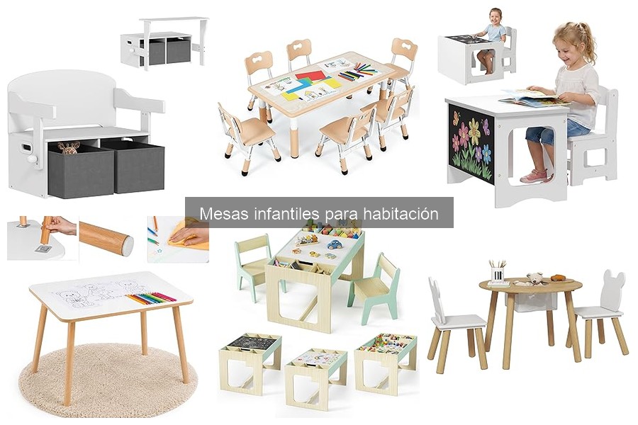 Comparativa de Mesas Infantiles: Mejores Opciones para Niños