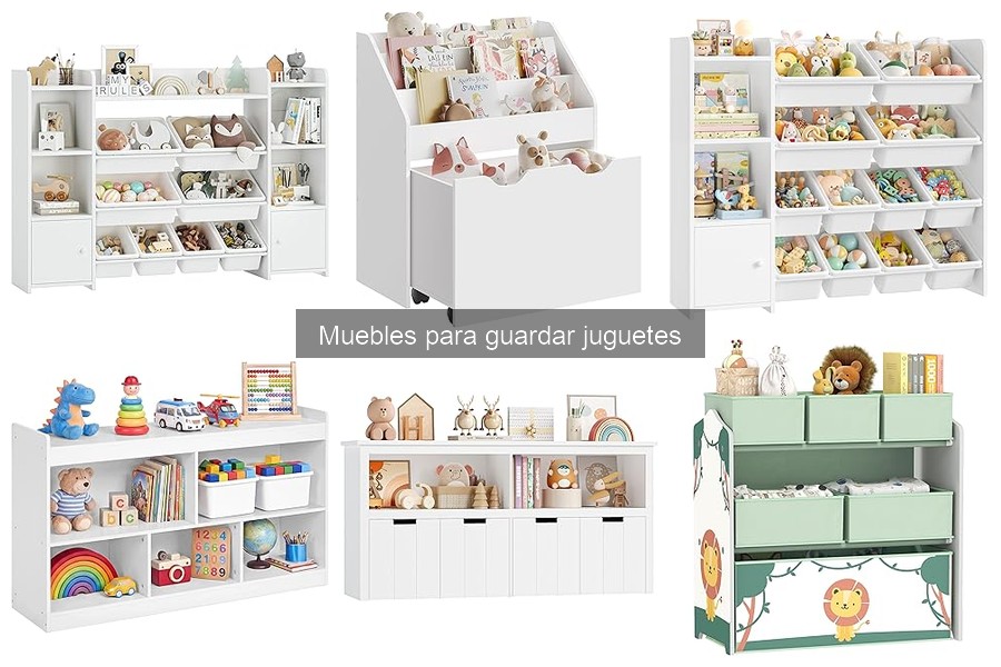 Comparativa de Muebles para Guardar Juguetes: Marcas y Modelos