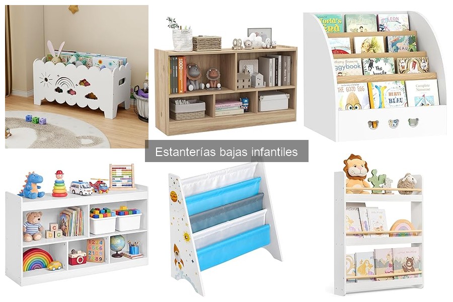 Comparativa de Precios de Estanterías Bajas Infantiles