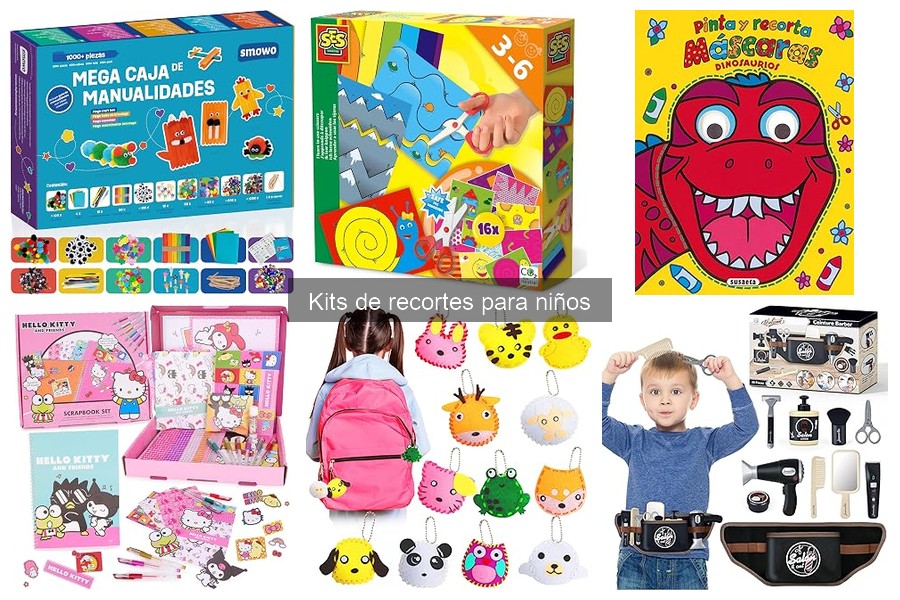 Comparativa de precios de kits de recortes para niños
