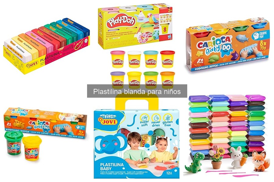Comparativa de precios de plastilina blanda online
