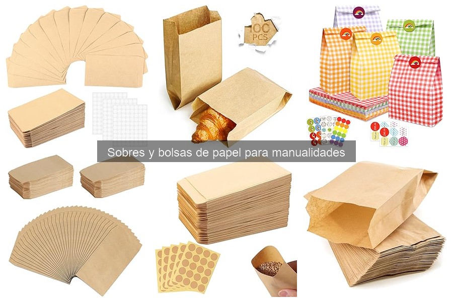 Comparativa de precios de sobres y bolsas de papel