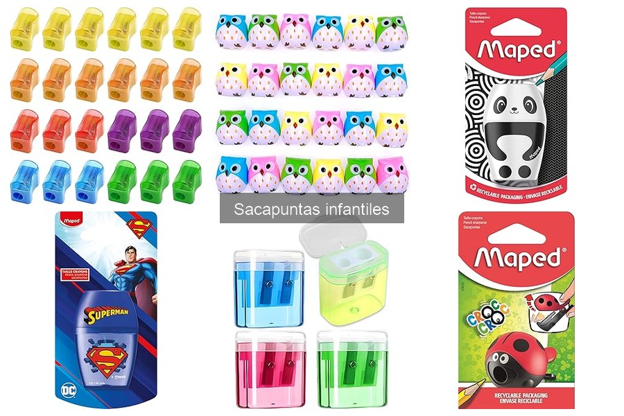 Comparativa de Sacapuntas Infantiles: Mejores Marcas y Opiniones