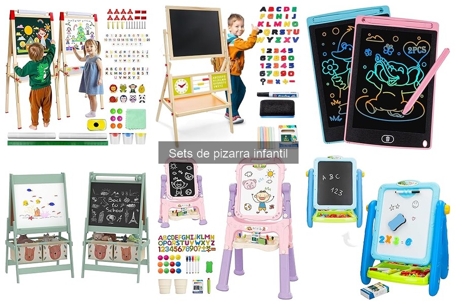 Comparativa de Sets de Pizarra Infantil: Mejores Marcas y Precios