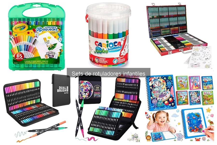Comparativa de Sets de Rotuladores Infantiles: Calidad y Precio