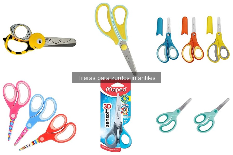 Comparativa de Tijeras para Zurdos Infantiles: Las Mejores Opciones