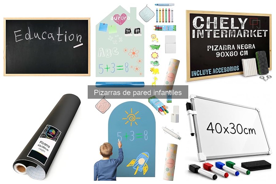 Comparativa entre pizarras magnéticas y de tiza para niños