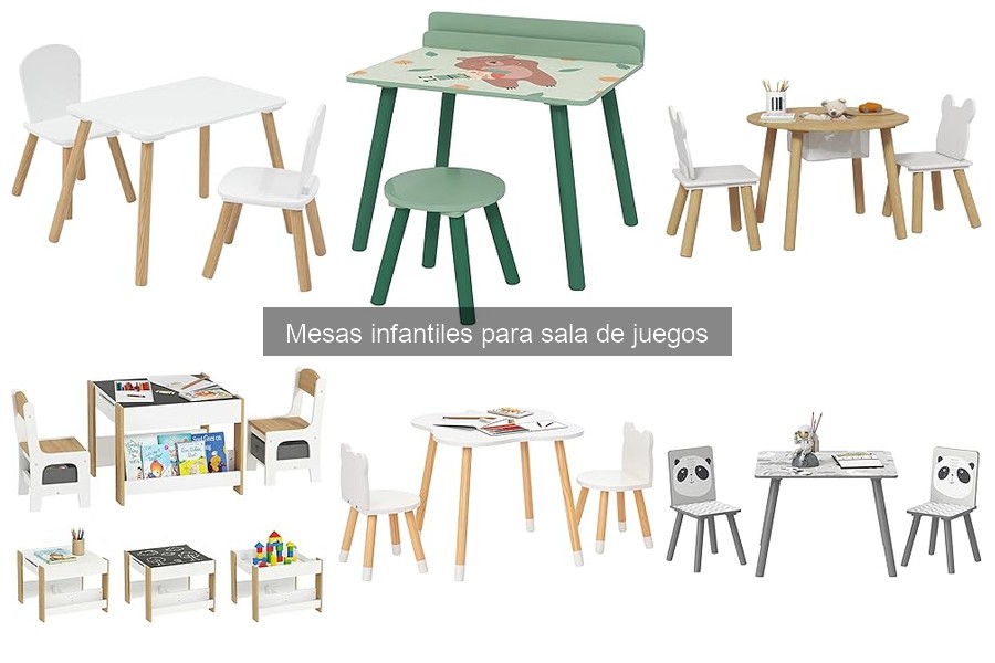 Comparativa: Mesas infantiles de madera vs plástico