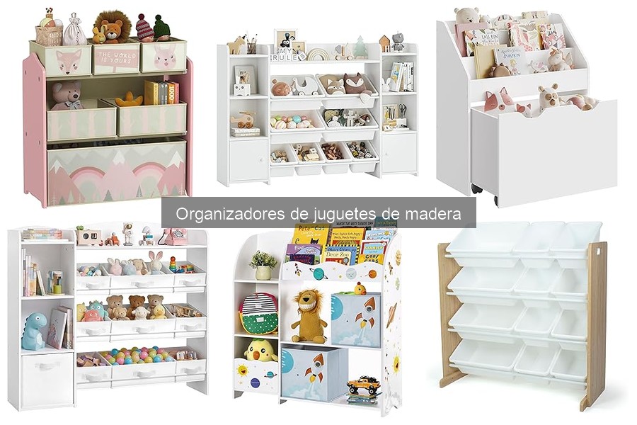 Comparativa: Organizadores de Juguetes de Madera vs Plástico