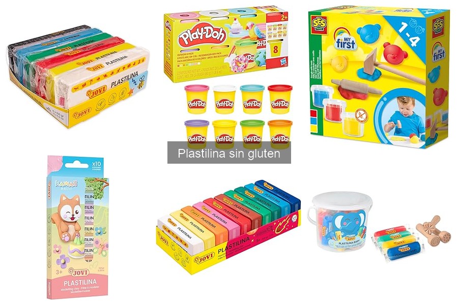 Comparativa: Plastilina sin gluten vs. plastilina tradicional
