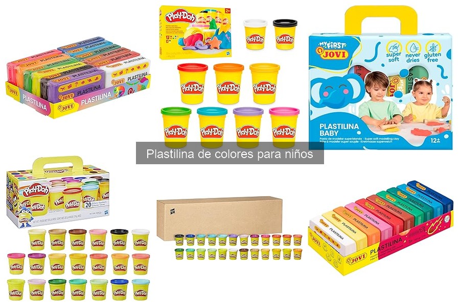 Comparativa: Plastilina vs Masa de Modelar para Niños