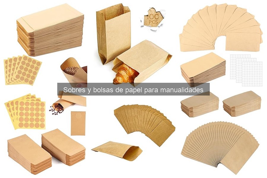 Comparativa: Sobres vs Bolsas de Papel para Manualidades