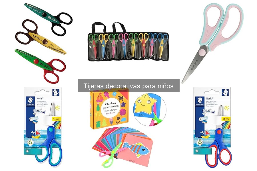 Comparativa: Tijeras Decorativas vs. Convencionales para Niños