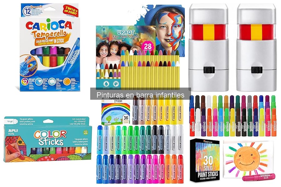 Comprar Pinturas en Barra Infantiles a Buen Precio Online