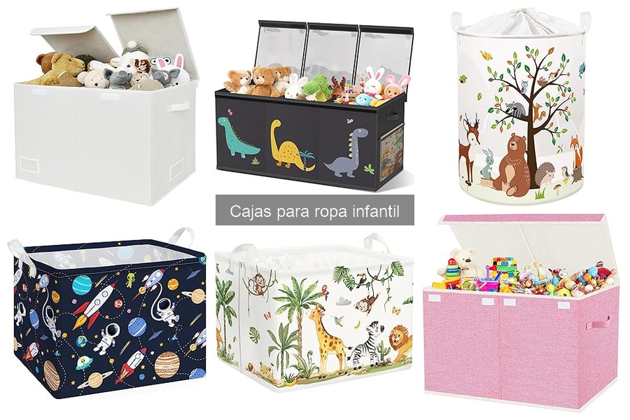 Consejos para mantener cajas de ropa infantil en buen estado