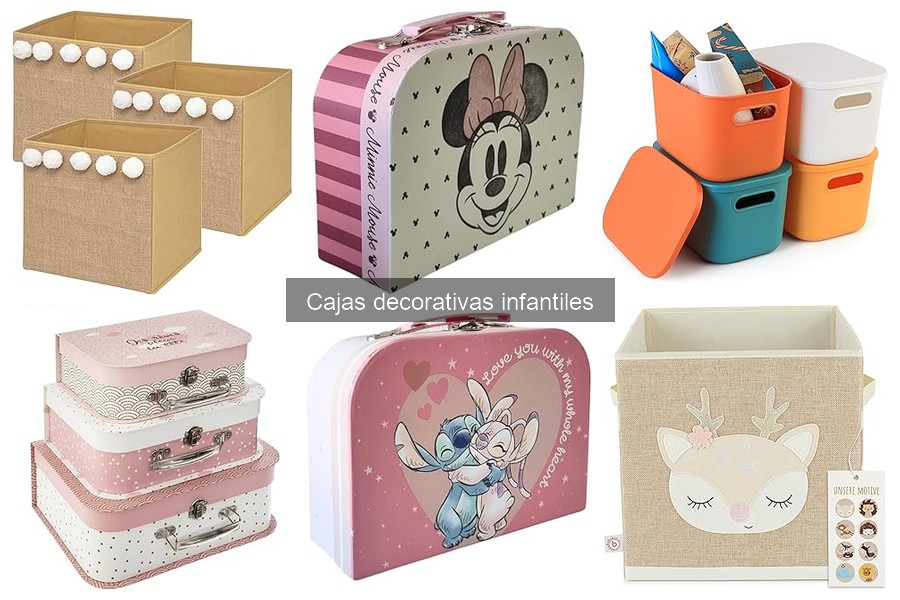 Consejos para mantener cajas decorativas infantiles en buen estado