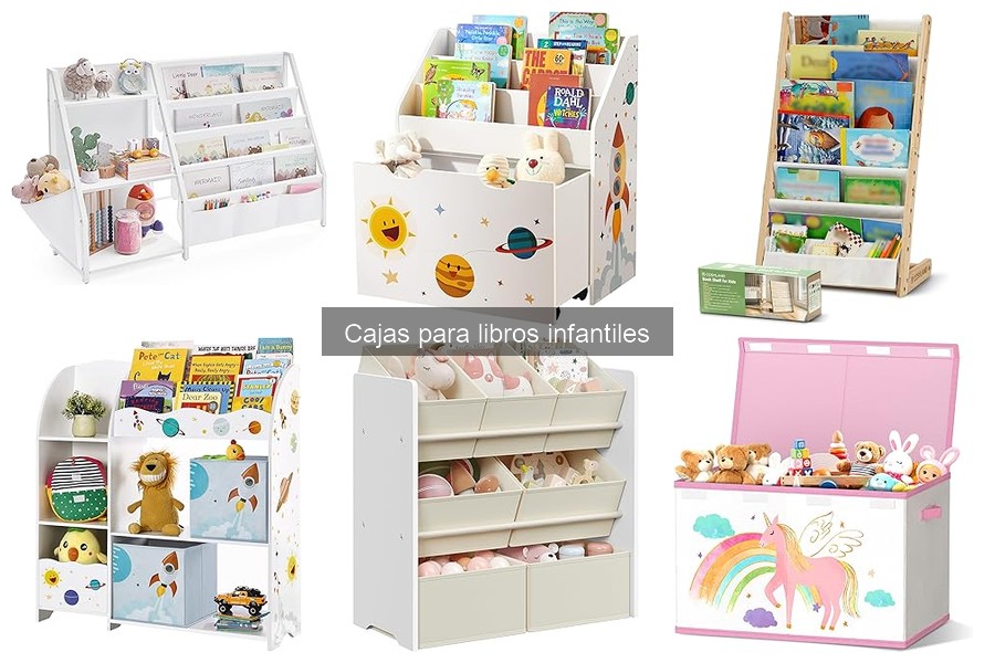 Consejos para mantener las cajas de libros infantiles en buen estado