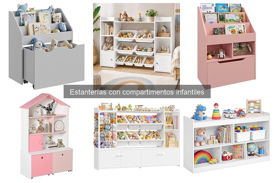 Consejos para Montar Estanterías con Compartimentos Infantiles