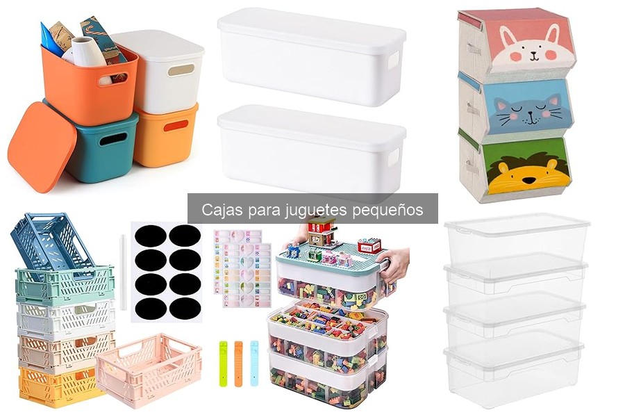 ¿Cuánto cuesta una caja para juguetes pequeños? Precios y opciones