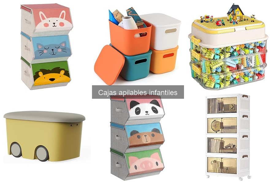 Descubre las Cajas Apilables Infantiles: Usos y Beneficios