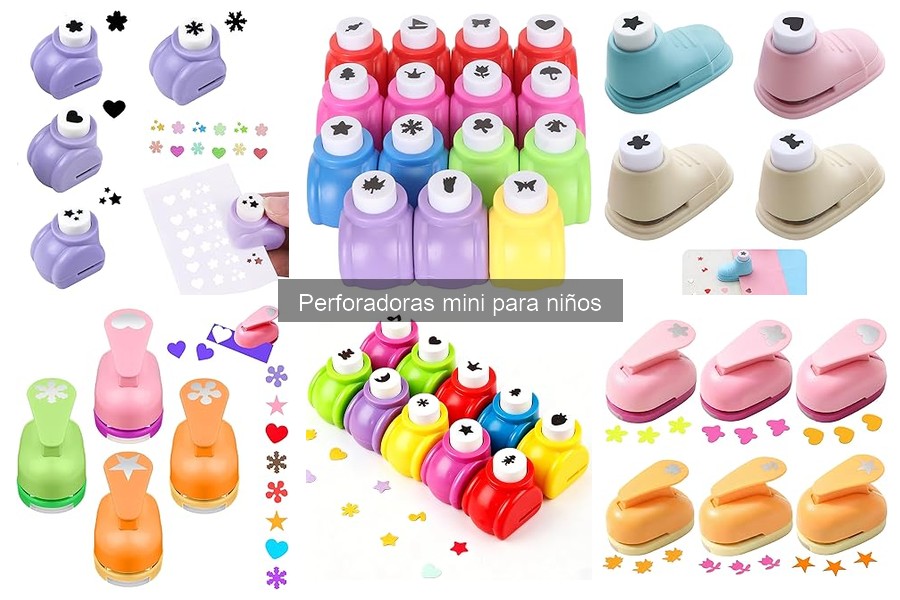 Descubre las Perforadoras Mini para Niños: ¿Qué Son y Cómo Usarlas?
