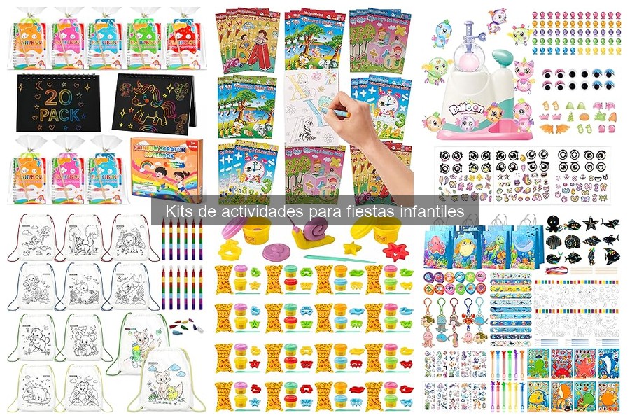 Descubre los kits de actividades para fiestas infantiles