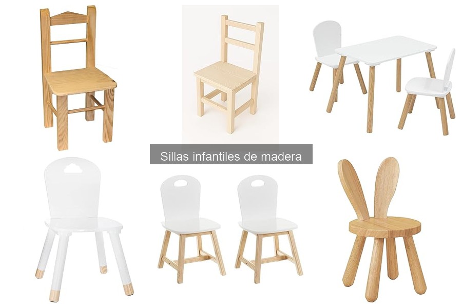 Descubre qué son las sillas infantiles de madera