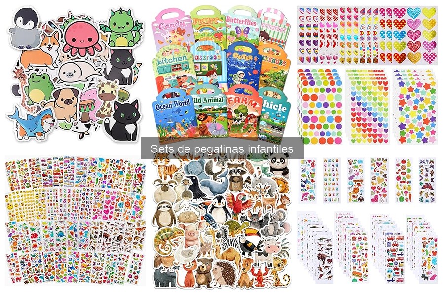 Descubre qué son los sets de pegatinas infantiles