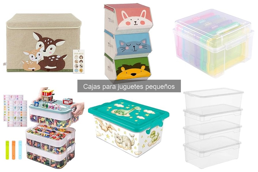 Diseño de cajas para juguetes pequeños: clave para elegir bien