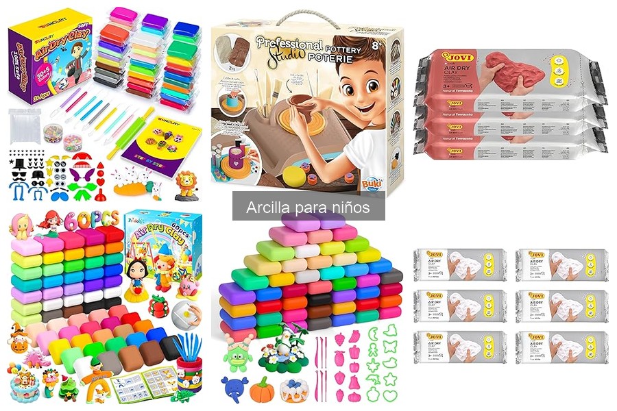 Dónde comprar arcilla para niños al mejor precio