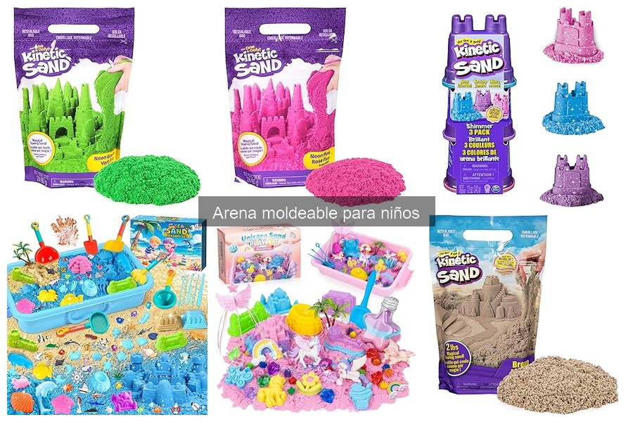Dónde comprar arena moldeable al mejor precio en 2023