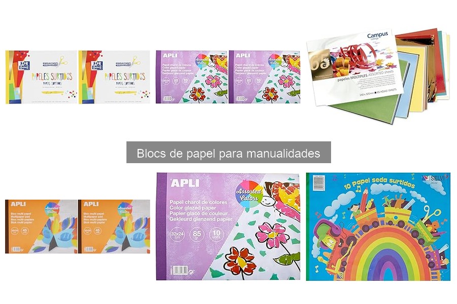 Dónde comprar blocs de papel para manualidades online