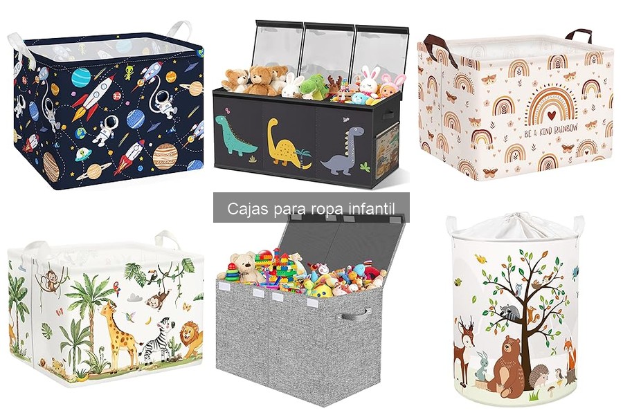 Dónde comprar cajas para ropa infantil a buen precio