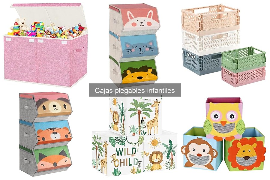 Dónde comprar cajas plegables infantiles a buen precio