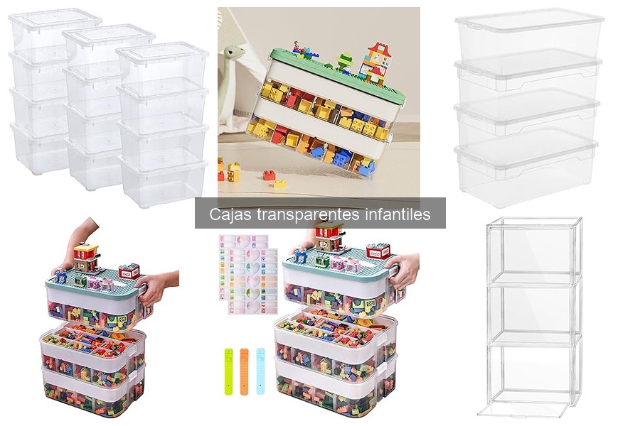 Dónde comprar cajas transparentes infantiles a buen precio