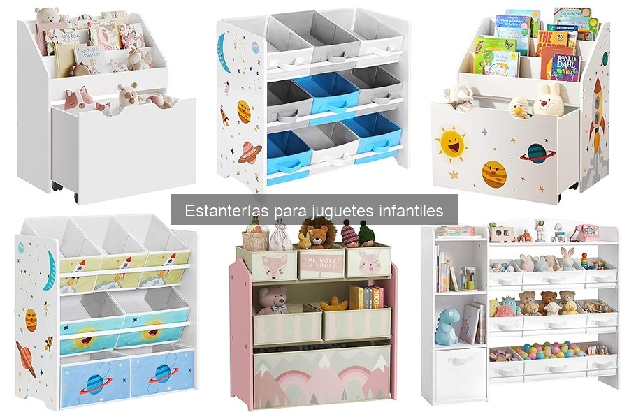Dónde comprar estanterías para juguetes infantiles a buen precio