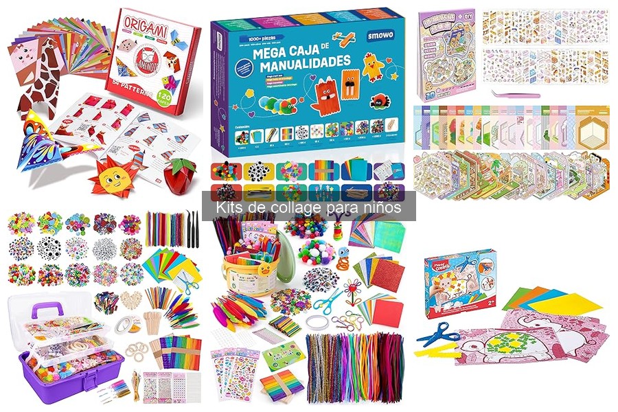 Dónde comprar kits de collage para niños de forma segura